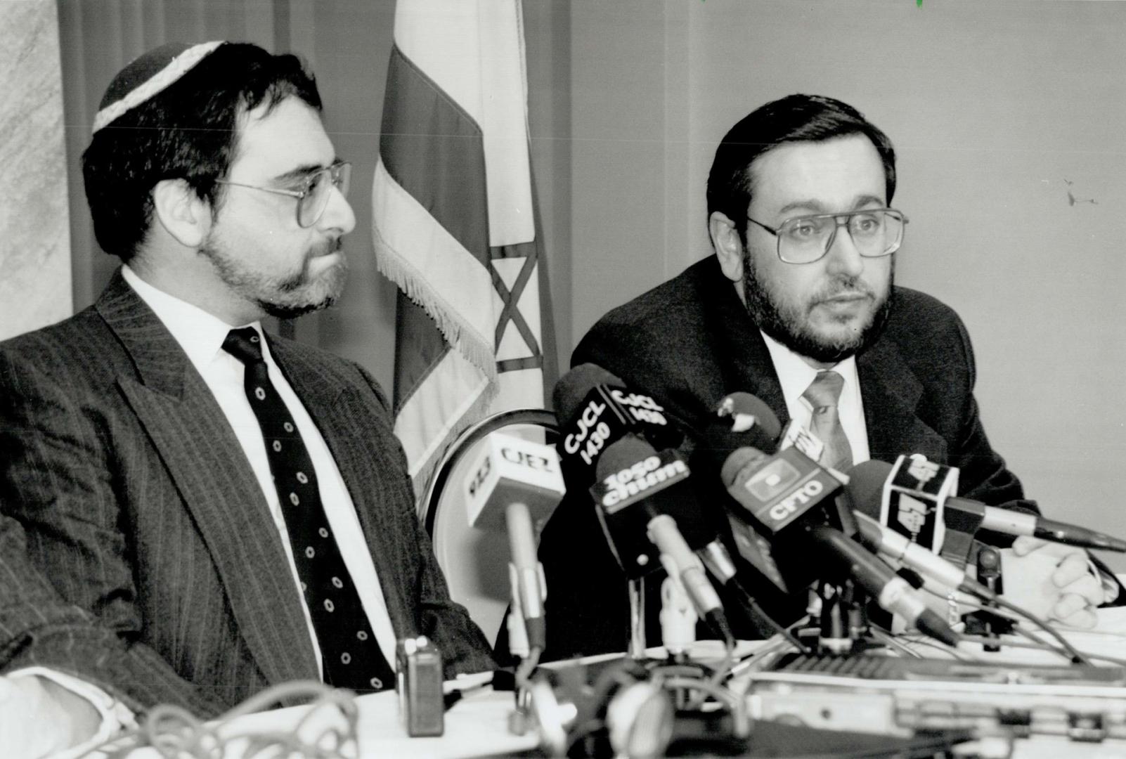 Metro Jews who just returned from Israel described the terror of the night as they hid in sealed hotel rooms wearing gas masks while missiles exploded nearby in Tel Aviv. We must understand here in this country the terror of the night, Howard English,