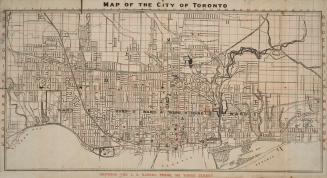 Map of the City of Toronto