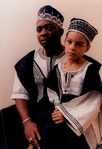 Teddy Ewere and Son Theodore