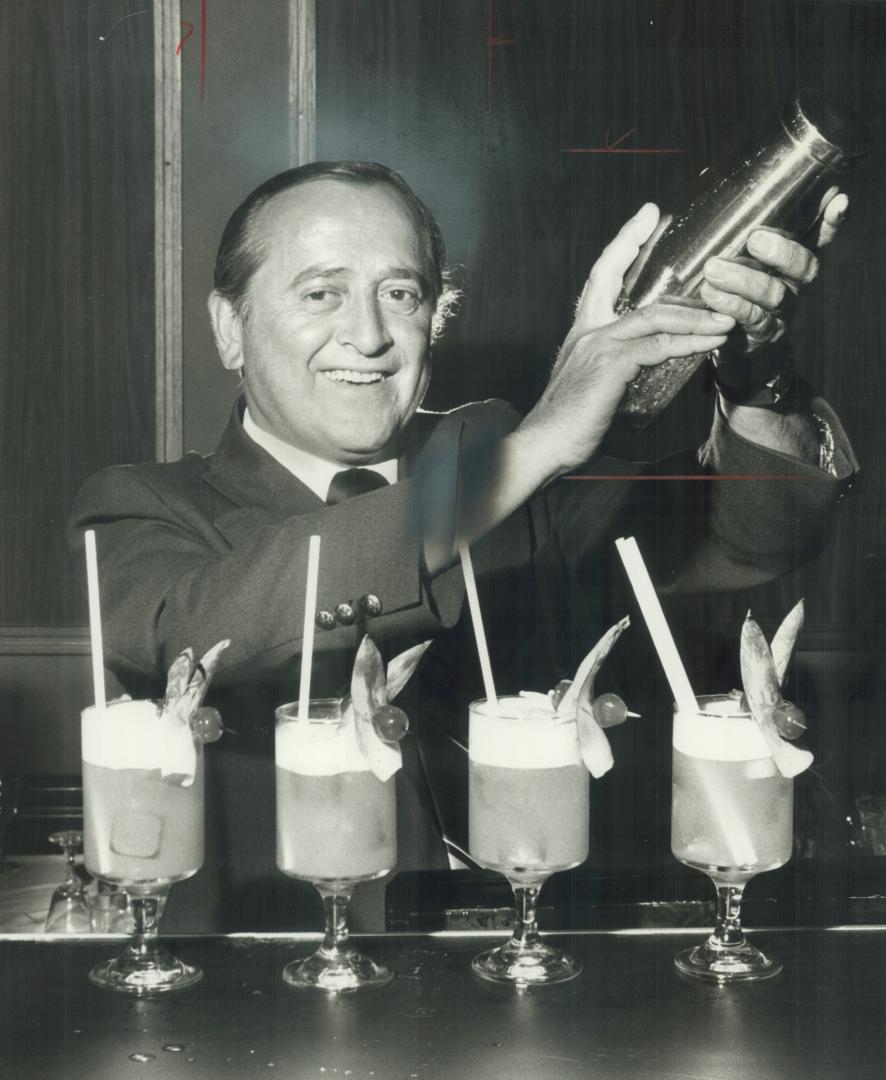 Fred Falkenburg: Top bartender