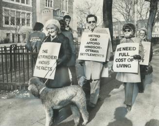 The nine-week strike by Metro high school teacher's pushed them to the forefront of union activism after years non-militancy. We were forced into it, says union president Jim Forster, shown picketing with teachers outside Oakwood Collegiate in mid-Novembe