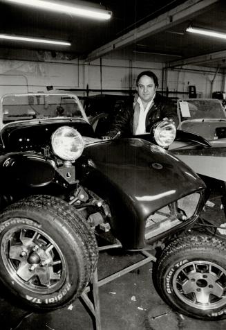 Gaining momentum: Carmaker George Fejer is negotiating federal aid to build a bigger plant. His two-year-old Super Seven Sportcars Co. in Newmarket has just won an order to supply 100 two-seater sports cars to Japan, plus a standby order for 200 more.