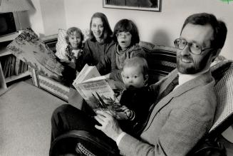 Filson Family: From left, Elliot, 4, Judy Filson, Molly, 15, and Gerald Filson holding Mary, nine months.