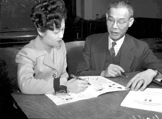English lessons for Chinese immigrants