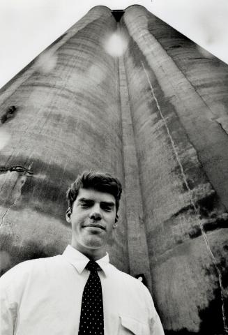 Observatory: Scott Francisco plans to turn a Brampton silo into an observatory.