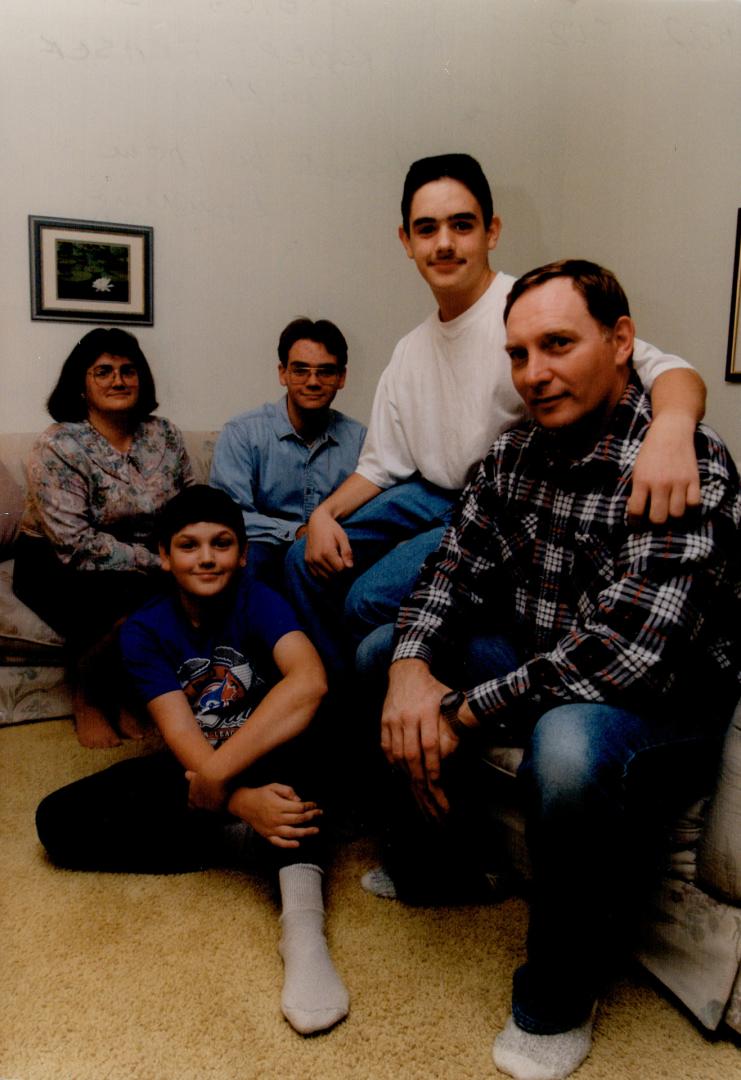 Robert Fraser (right) helped same boy from drawing