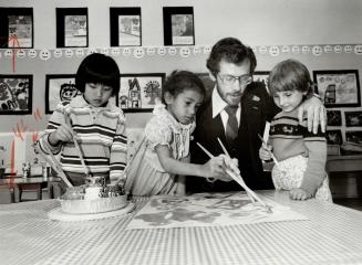 Bob Geddes: Kids like Renee Julien, 4, and Tassia Valiagas, 6, are key