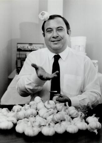 Garlic man: Sam Geraci based a business on the garlic bulb.
