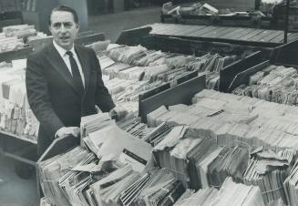 New Breed of high-powered executives at the Post Office is symbolized by Kenneth Hazelden, industrial engineering manager for Ontario