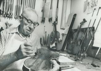 A vanishing breed - 85 years oil and still going strong, violin maker George Heinl Sr
