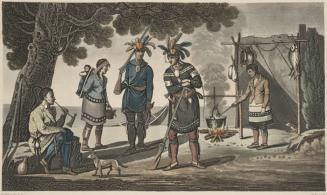 Costume of Domiciliated Indians of North America (Québec)