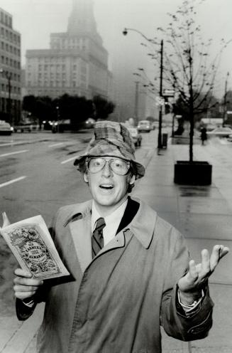 Rain Ã¹ of course: Jud Hale has published the Farmer's Almanac for 23 of its 189 years and he's seldom been wrong on weather predictions