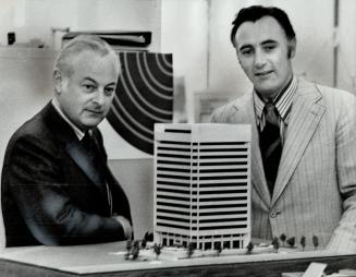 Sidney Bregman (left) and George Hamann, like Webb Zerafa, have a reputation for keeping within the budget for their buildings - something that pleases clients in these times of inflation
