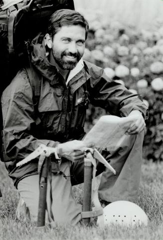 Leaving July 20: Wilf Harrison will be part of a five-man expedition going to the Soviet Union soon in a bid to climb the highest peak in that country, 24,590 feet high