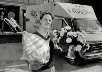 Driving a truck for his family's party supply rental firm is the only job Christopher Higgins can find, despite his university degree.