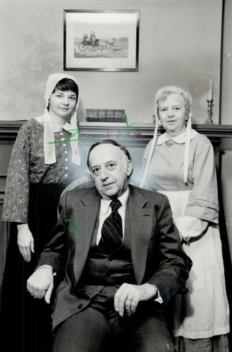 A new image: Ross Hitch, a founder and new chairman of the North York Historical Board, is out to give the group a multi-cultural character.