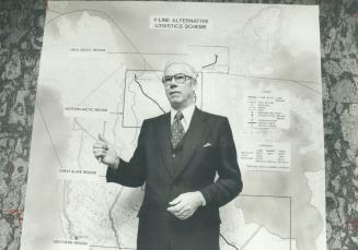 John Houlding: He's been working on the Polar Gas project for seven years and hopes the $10-$15 billion pipeline will ultimately be built in the 1990s