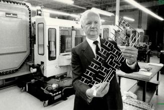 Automated manufactuing: Helmut Hofmann, president of newly public Devtek Corp