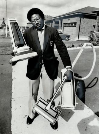 Curtis Jarvis: Electrolux vaccum cleaner salesman Curtis Jarvis faces rejection dozens of times for every time he gets inside a door