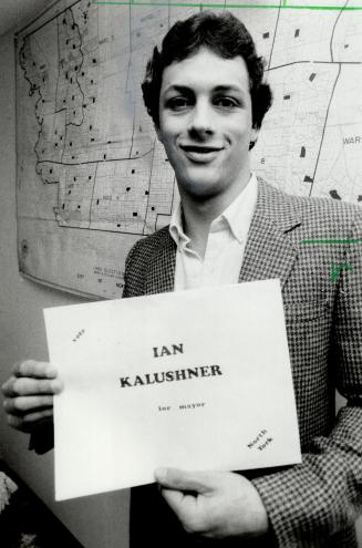 Ian Kalushner: 18-year-old says Mel Latsman has forgotten about the small businessman.