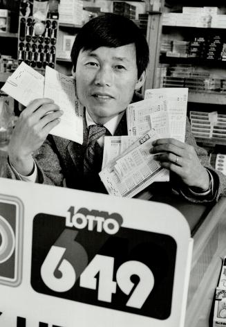 Lottery Salesman: So Il Kim, who runs Frank's Smoke Shop out in Metro, according to the Ontario Lottery Corp