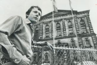 Dr. John Alan Lee, above, outside Don Jail, calls the institution a 19th century chamber of imminent terror.