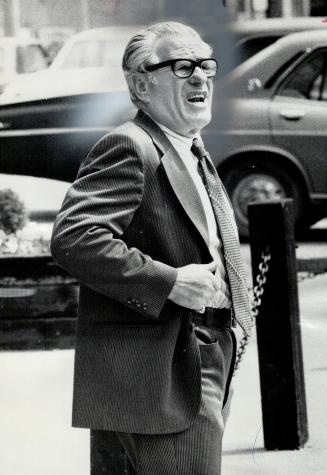 In the inquest into a March rooming house fir ein which five persons were killed, testimony was heard from (left to right) Philip Roth, president of one of five companies that owned the houses, Joseph Kosoy, who got the rent from them, and Gerry Goldenberg, who did the leasing and never was in either house