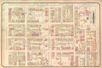 Atlas of the city of Toronto and vicinity from special survey founded on registered plans and showing all building and lot numbers.