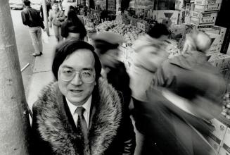 His town: Thanks in part to Victor Lee's vision, Chinese businesses, such as herbalists, restaurants, grocery stores, even a fashion designer, line Gerrard St