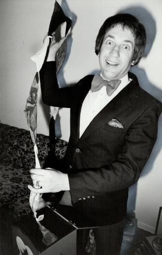 Nothing up my sleeve: North York Magician Michael Lissack, alias Mr