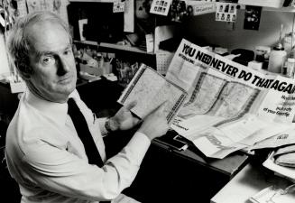 Stuck in a snowstorm, trying to read his road map, Peter Lynch got a great idea for a new way of making maps