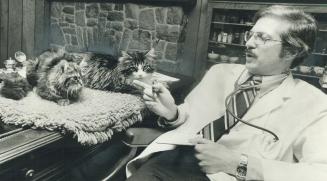 Veterinarian Ramsay MacDonald finds the cats on his consulting table can have spychological problems - just like people