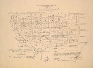 (1837) Plan of lands lately surveyed, adjacent to Toronto garrison