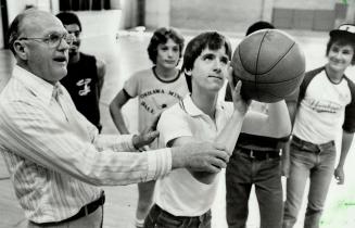 Last practice: Don McIlveen, teacher and coach at Oshawa's Central Collegiate for 31 years, is pleased to be retiring