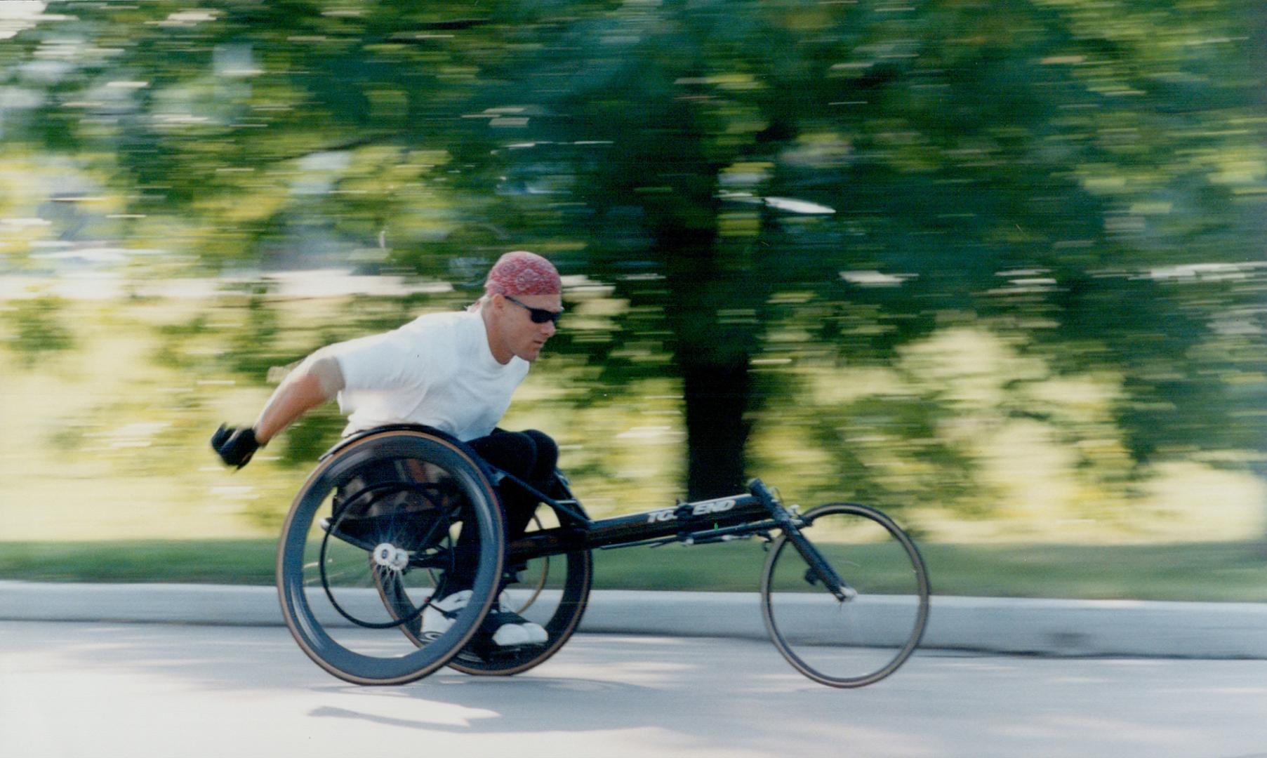 John MacLean wheel chair athlete
