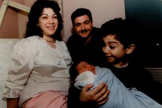 Vito Macri and Macri Family, Parents Franca and Vito Macri son Michael and new baby, Alessanro