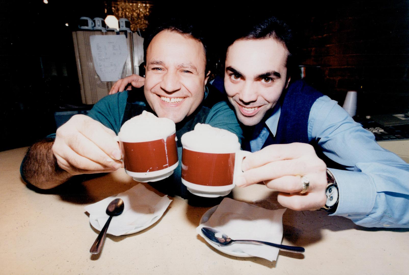 Graziano Marchese (l) and Domenic Morello