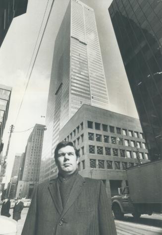 Wayne Mondville, leasing manager for the new Commerce Court tower at King and Bay, expects that it will be 90 per cent rented by the end of 1972