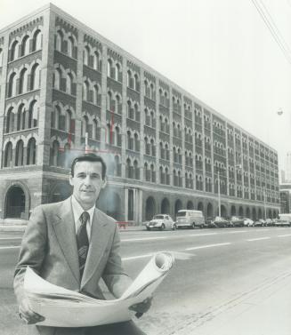 Architect Alan Moody planned the renovation of this old bakery building at 200 King St