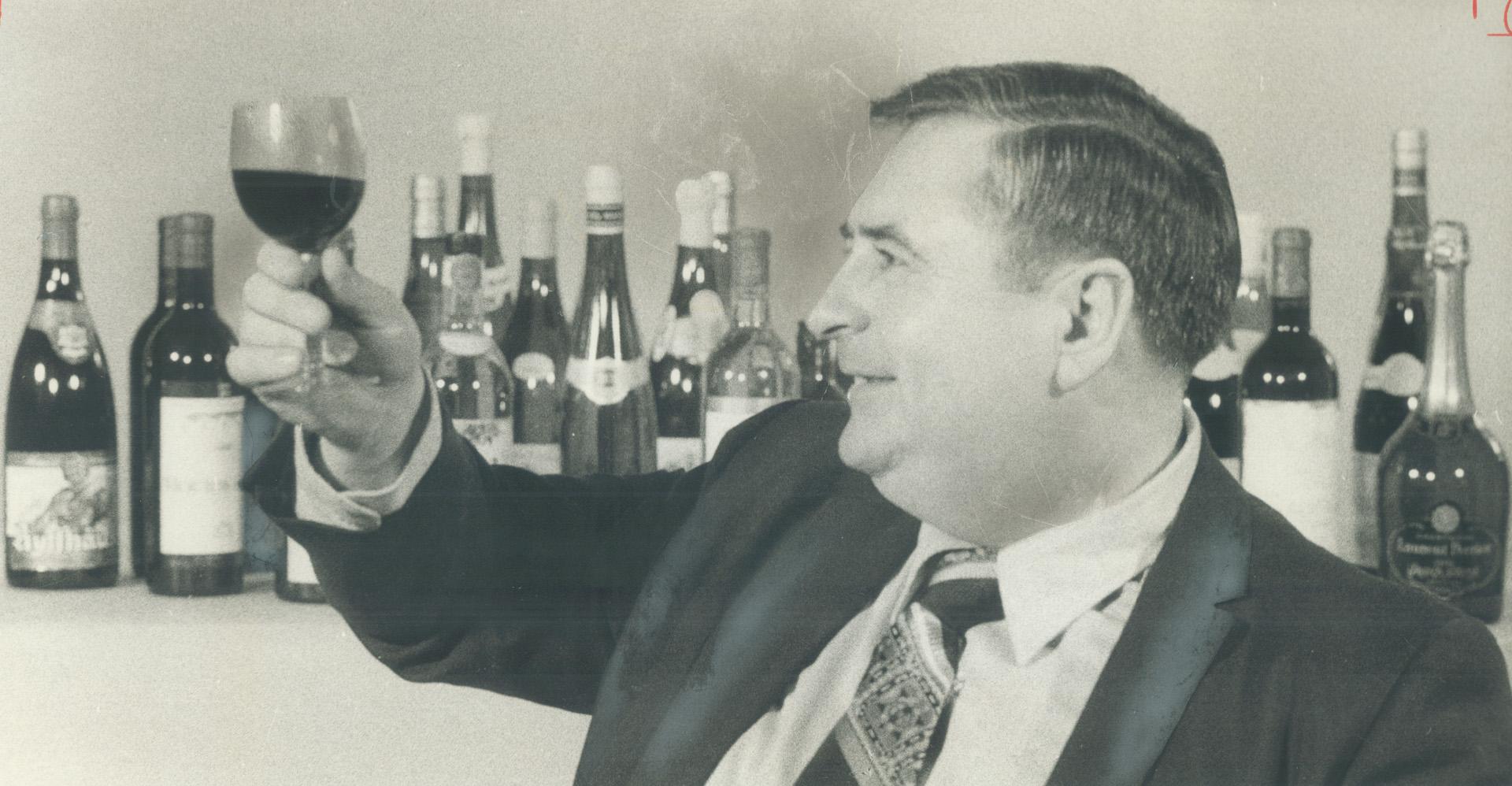 Wine expert David Nicholls recommends a mini-cellar