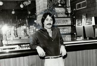 His disco lives: Manny Mota, owner of Le Club, has operated the after-hours disco for three years - something of a longevity record for city discos