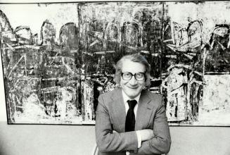 Walter Moos with Vert de Gris: 'Riopelle's work exists and is therefore seen'