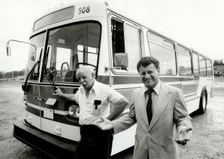 Bud Newton: Richmond Hill transit co-ordinator has one of the smaller operations.