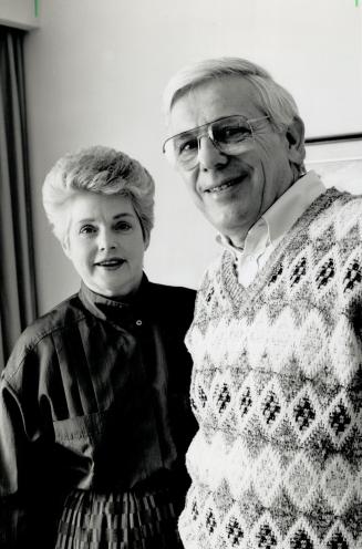 Long haul: Chuck O'Hearn, 58, of Etobicoke and wife Dawn, 57, appear on Marriage Over The Long Haul tomorrow on Vision TV