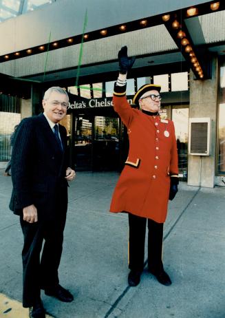 The Chelsea Inn: Bill Pattison (left) and his Delta Hotels group was hired to turn a bankrupt development into an economy hotel