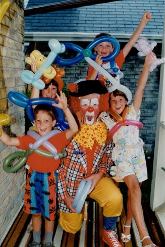 Rusty's numero uno with children and his fellow clowns