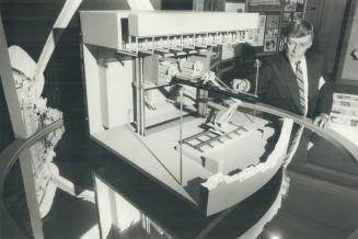 Strong-arm tactics: Denis Richards of Spar Aerospace Ltd