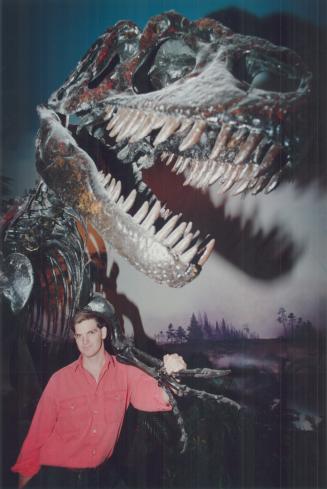 Fangs for the fun: Paleontologist Scott Sampson adores finding dinosaurs for places like the Royal Ontario Museum.