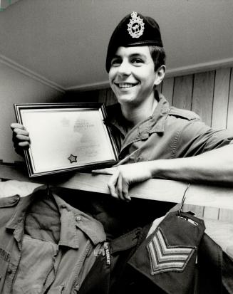 James Provis: The Pickering youth will try for his paratroop wings at Canadian Forces Base Edmonton this summer.