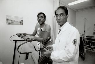 Dr. Vivian Rambihar, Patient Suresh Ram
